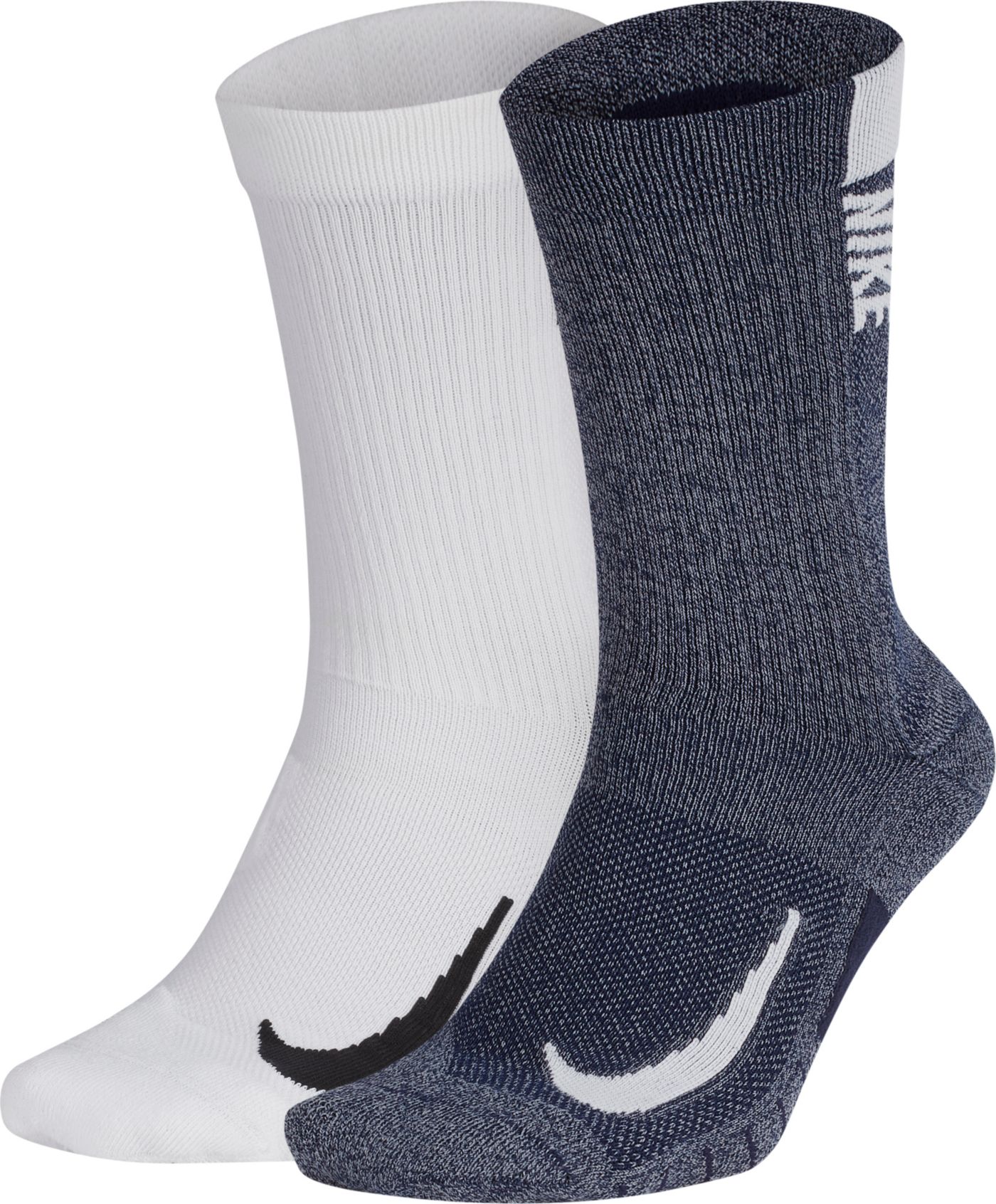 Nike Multiplier Crew Socks - 2 Pack | DICK'S Sporting Goods