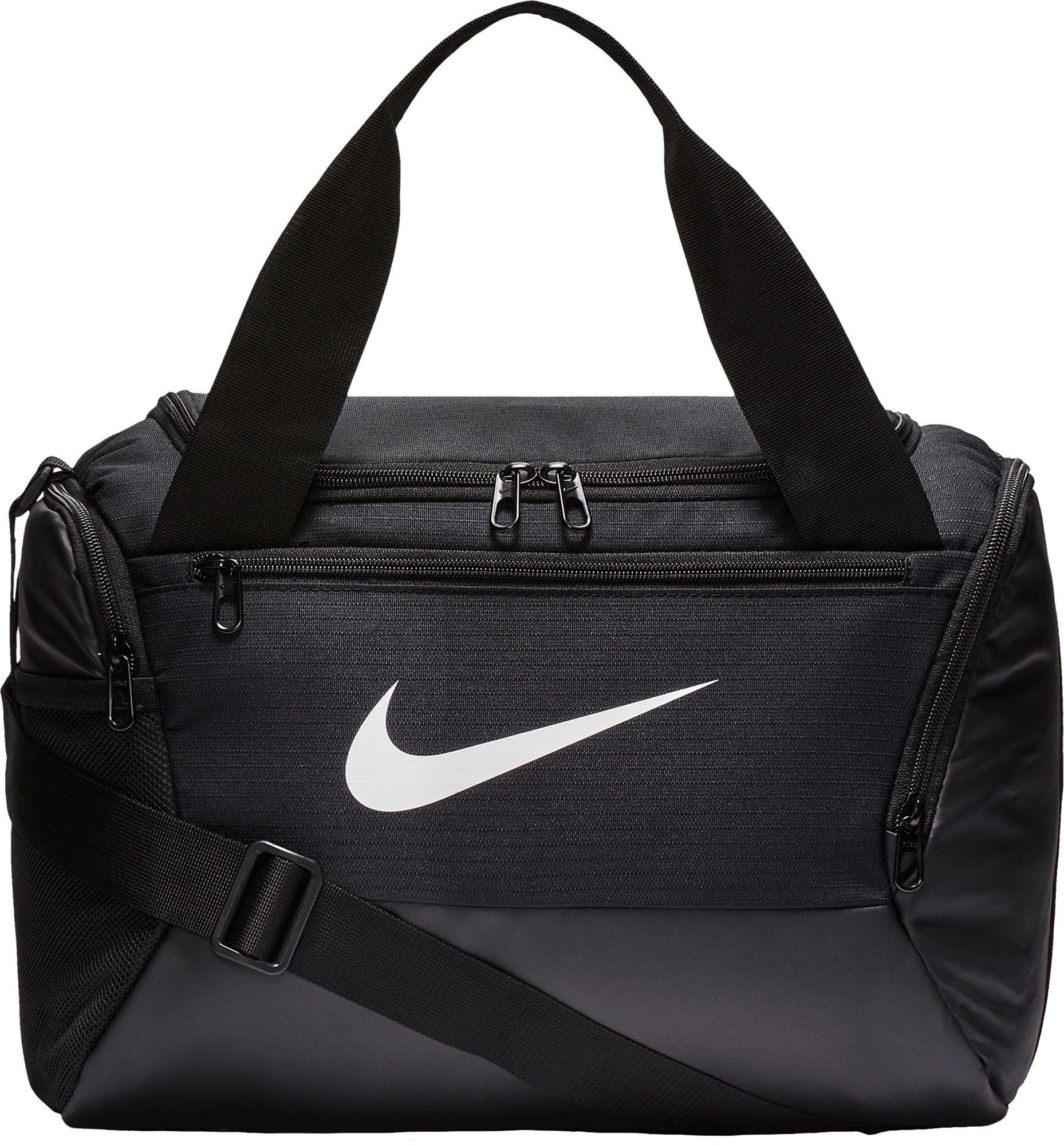 Nike Brasilia Duffle Bag, Black / White