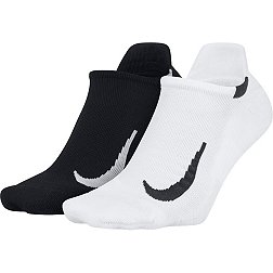 Nike Multiplier Running No-Show Socks 2-Pack