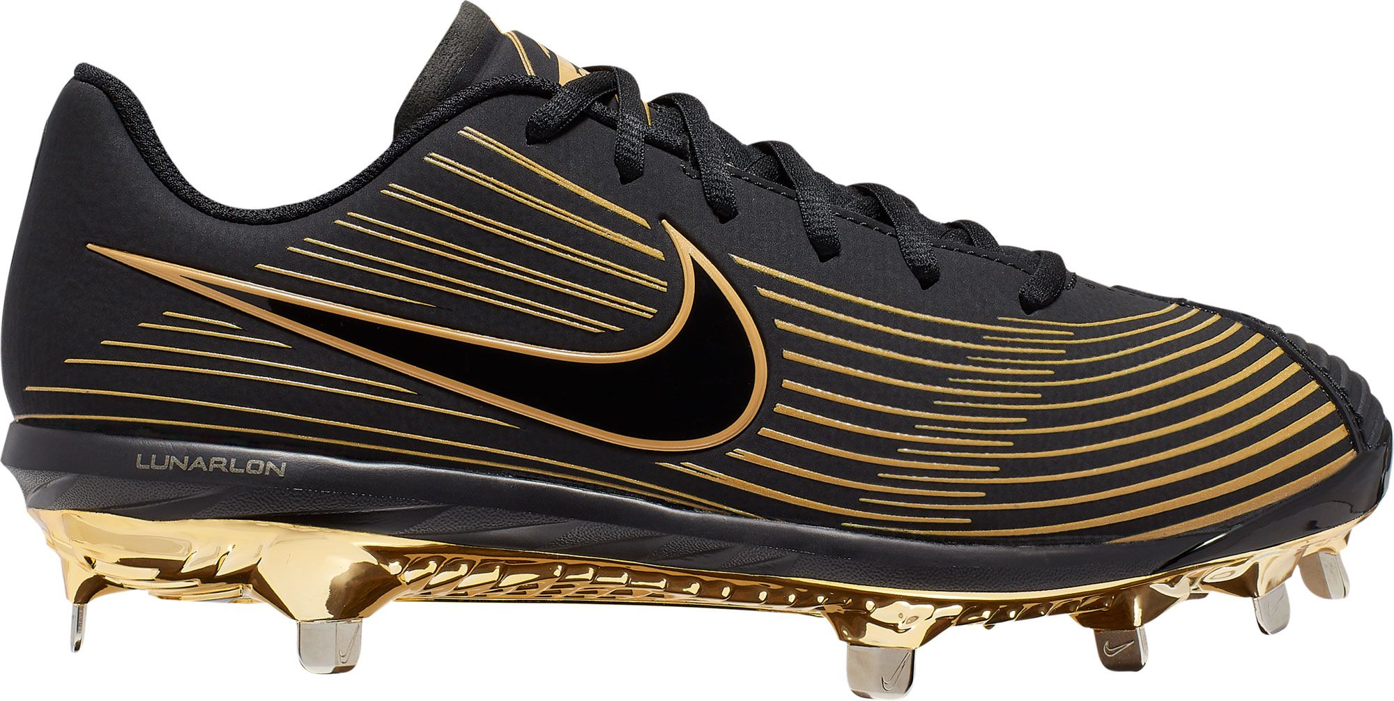 red and black softball cleats