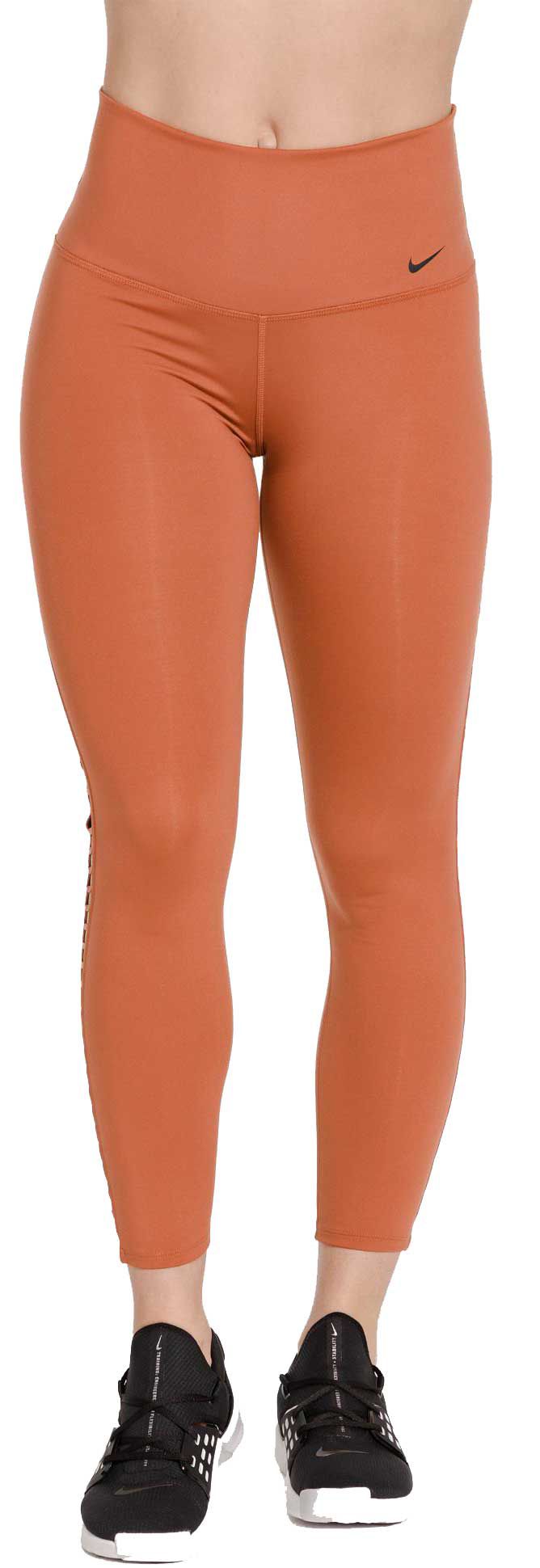 burnt orange workout leggings