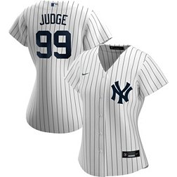 Outerstuff Aaron Judge New York Yankees #99 Youth Cool Base Home Jersey (Youth Small 8)