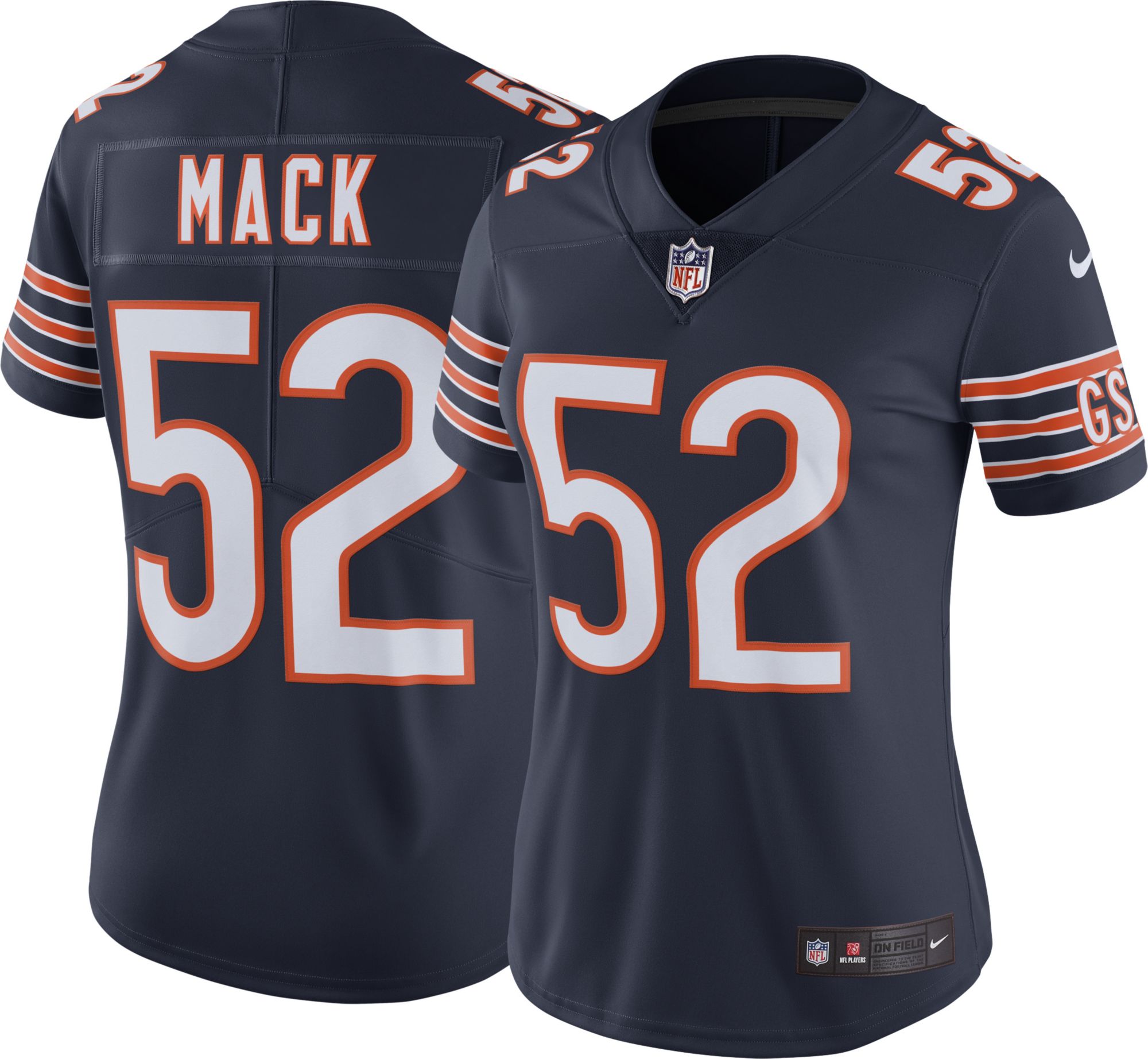 chicago bears female jersey