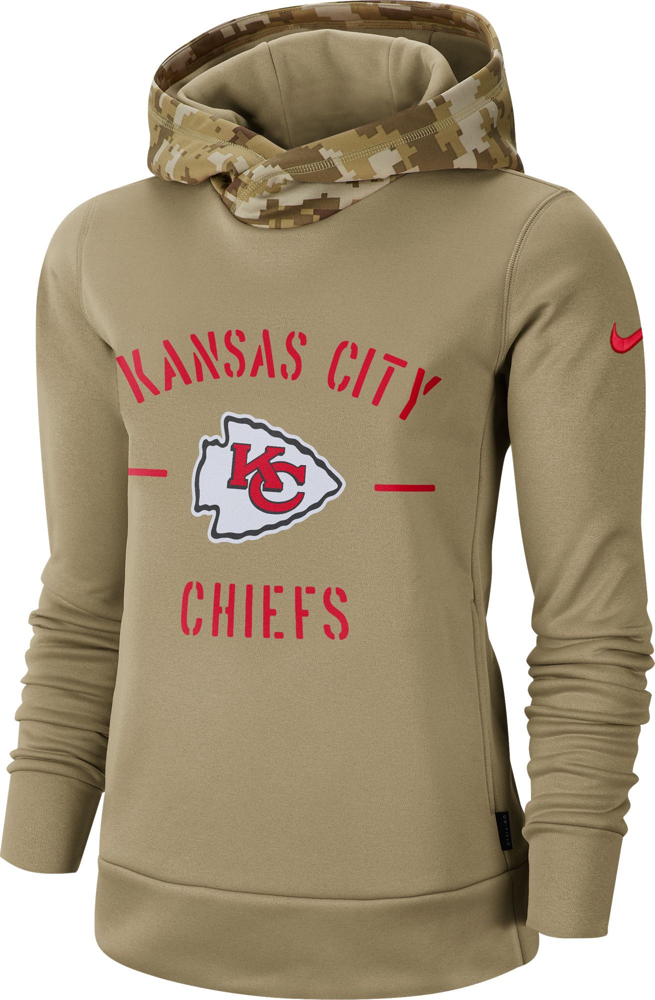 Kansas City Chiefs Therma-FIT Beige 