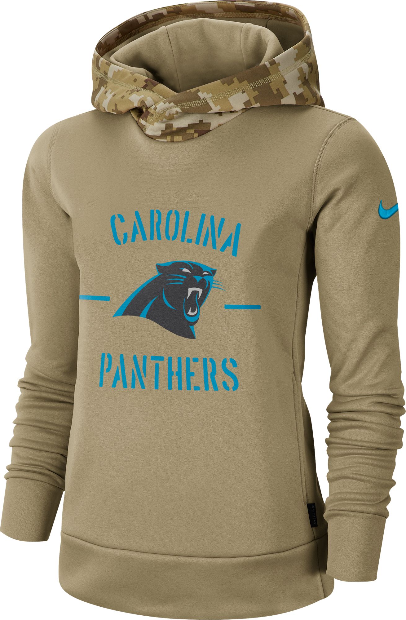 women's carolina panthers hoodie