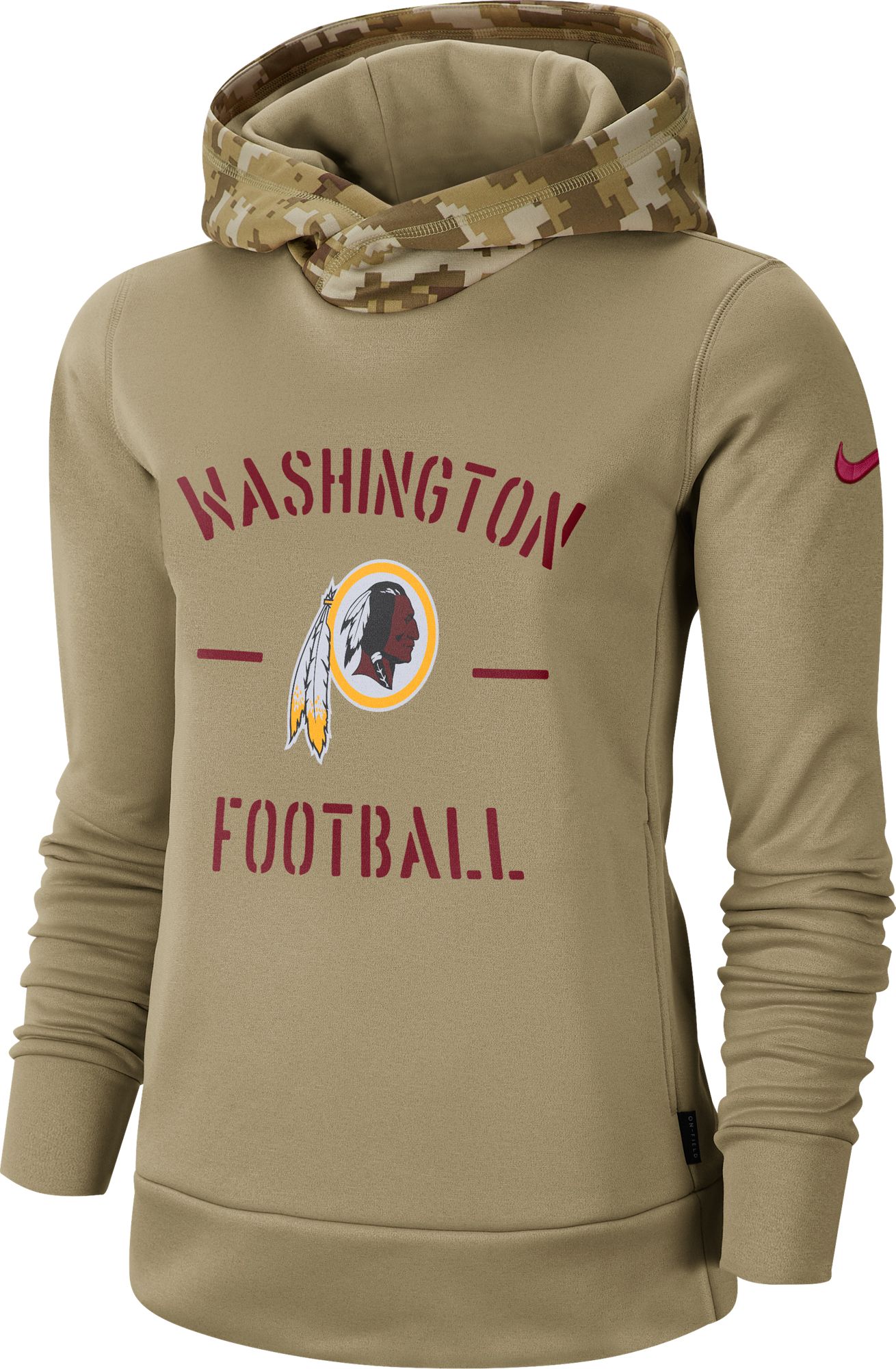 salute to service redskins hoodie