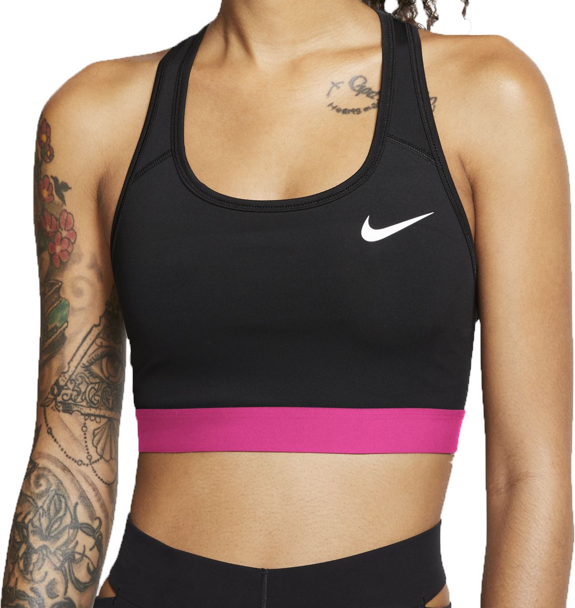 Nike Women's Pro Swoosh Medium-Support Non-Padded Sports Bra