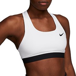 Nike Women's Pro Classic Padded Sports Bra (Carbon Heather/Black