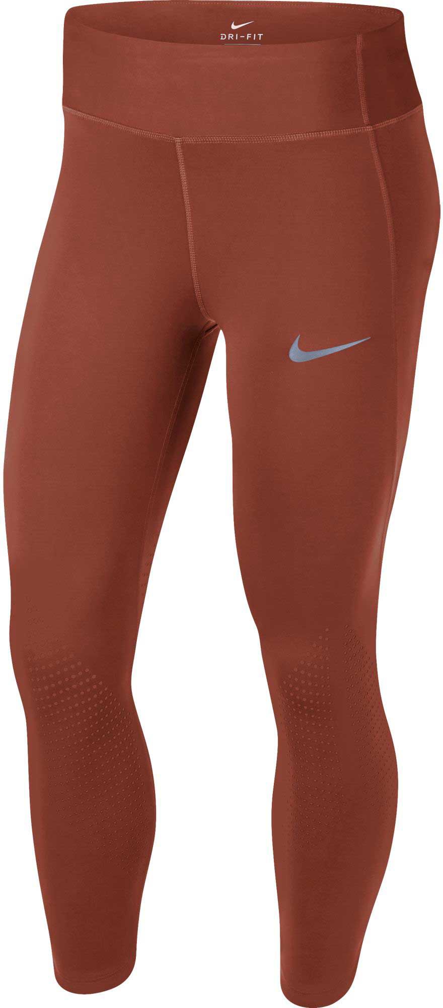 blue and orange nike leggings