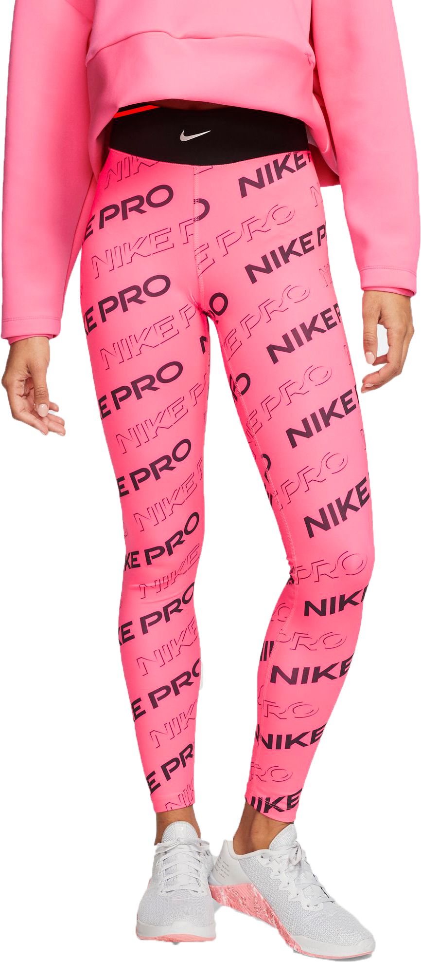 hot pink nike leggings