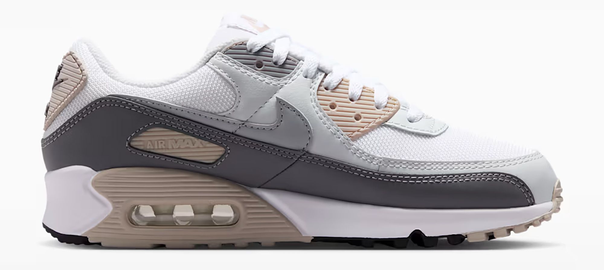 Nike Women's Air Max 90 Shoes - Gray