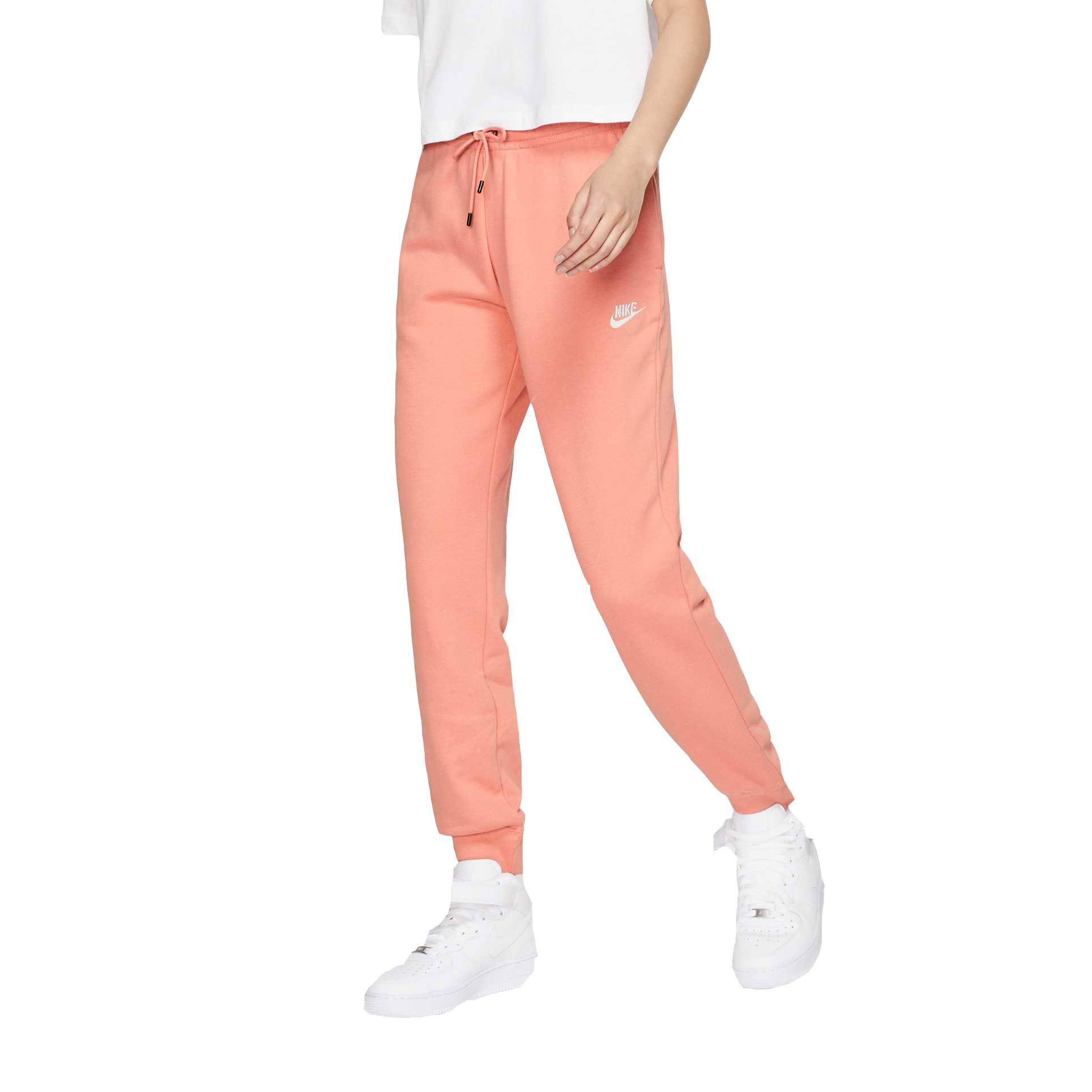 womens pink nike joggers