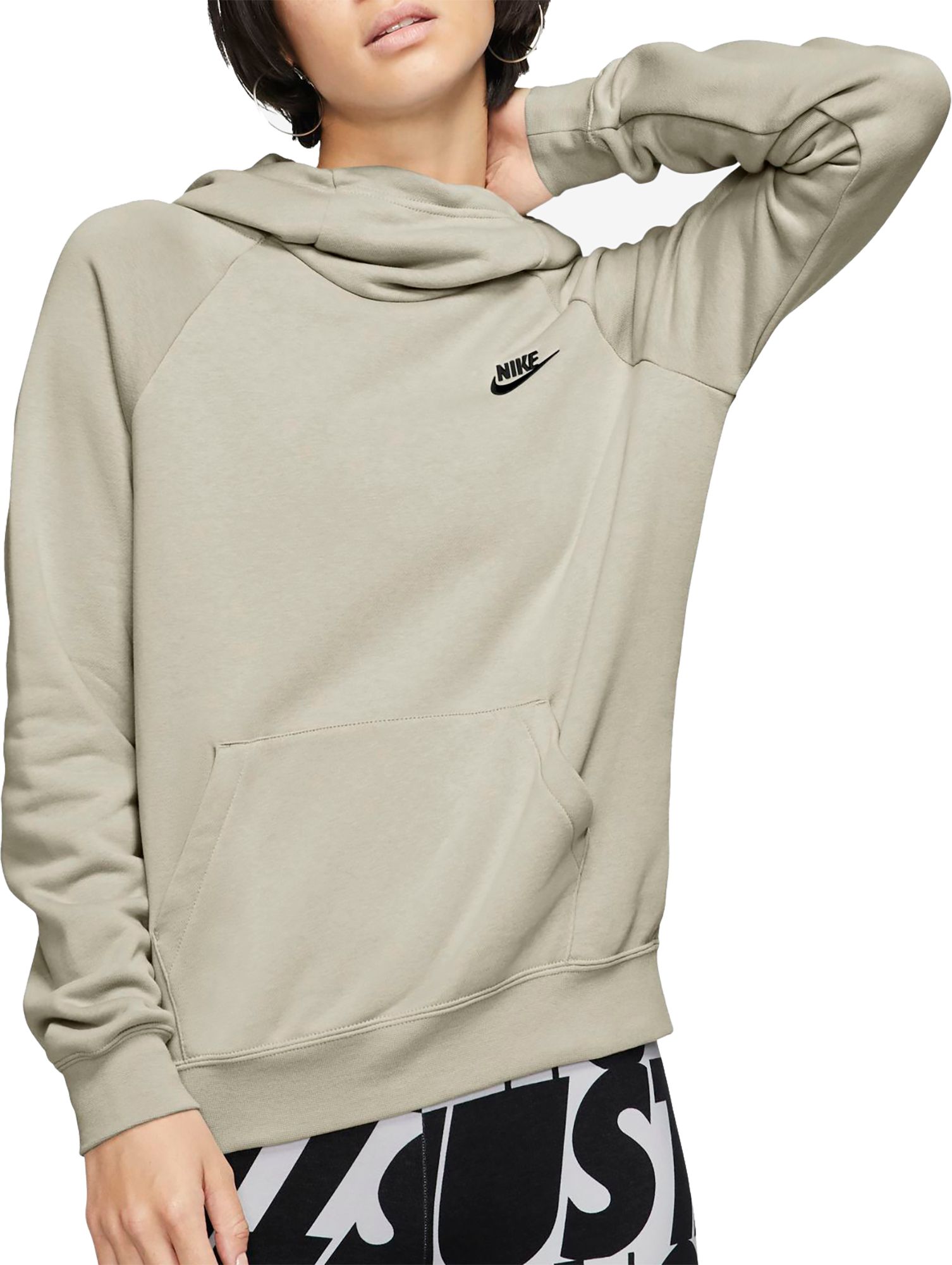 nike hoodie tan