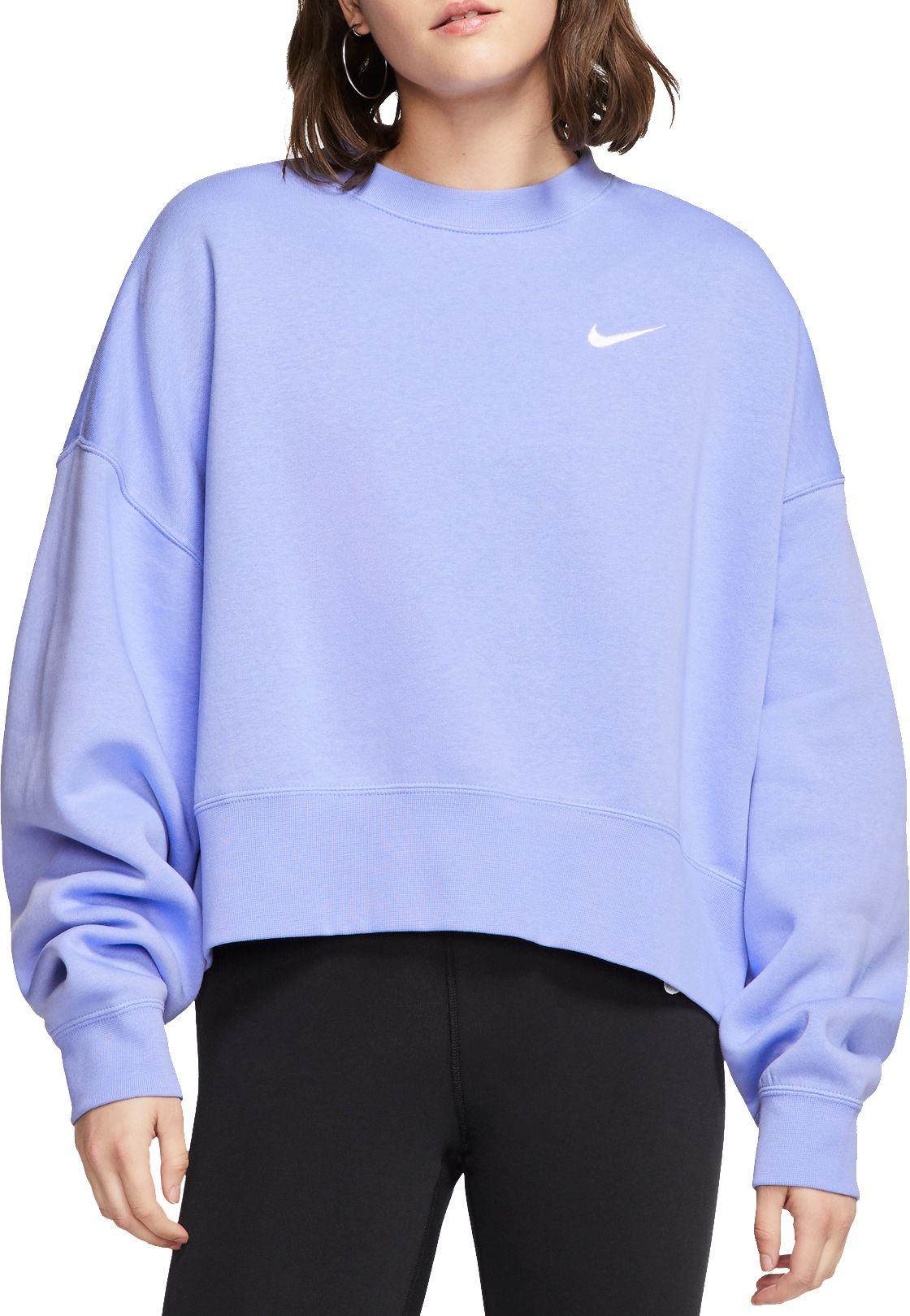 light purple nike crewneck