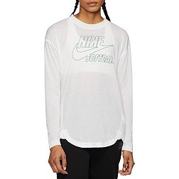 Nike Women's Breathe Long-Sleeve Softball Top