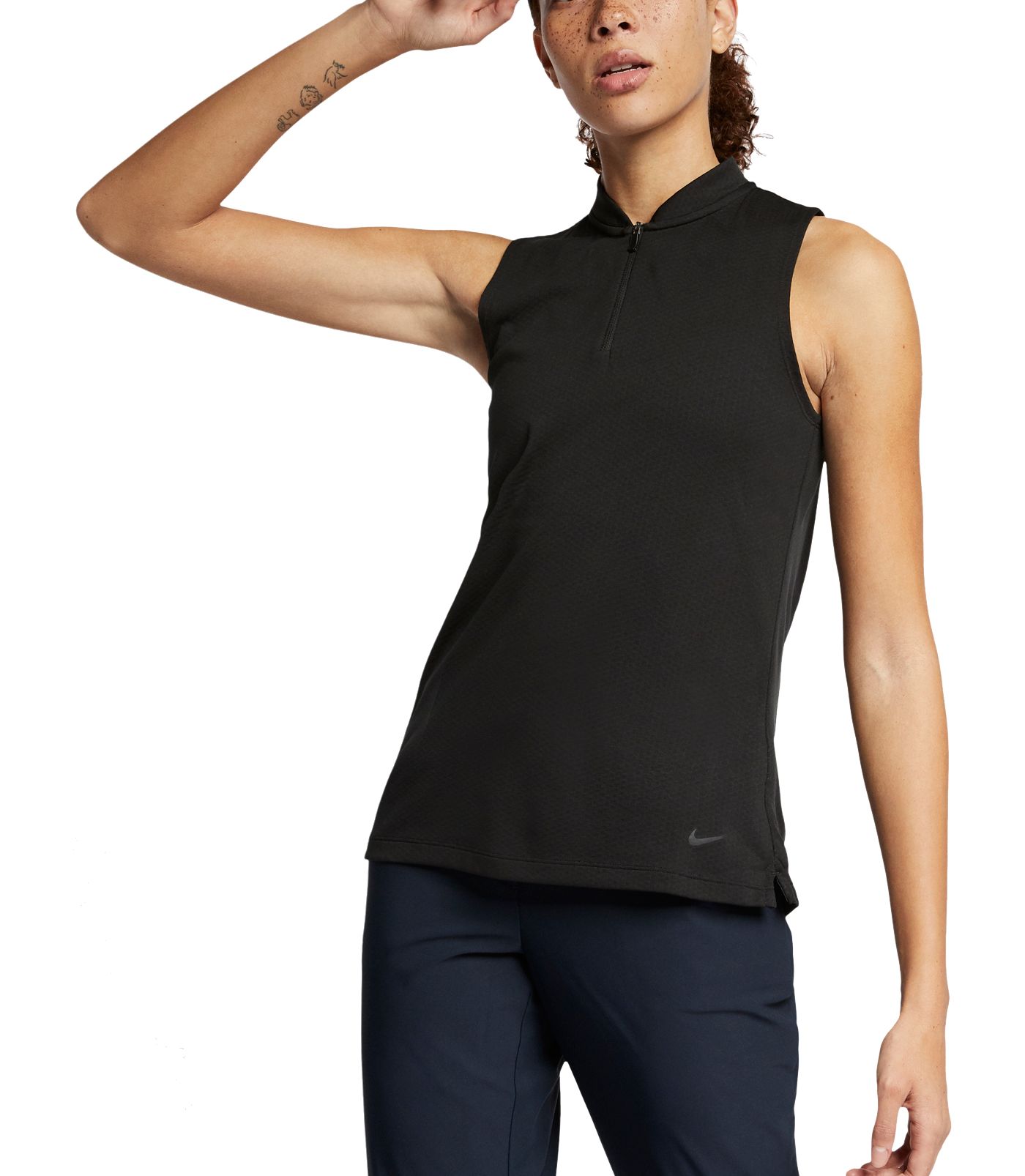 sleeveless golf polo women's