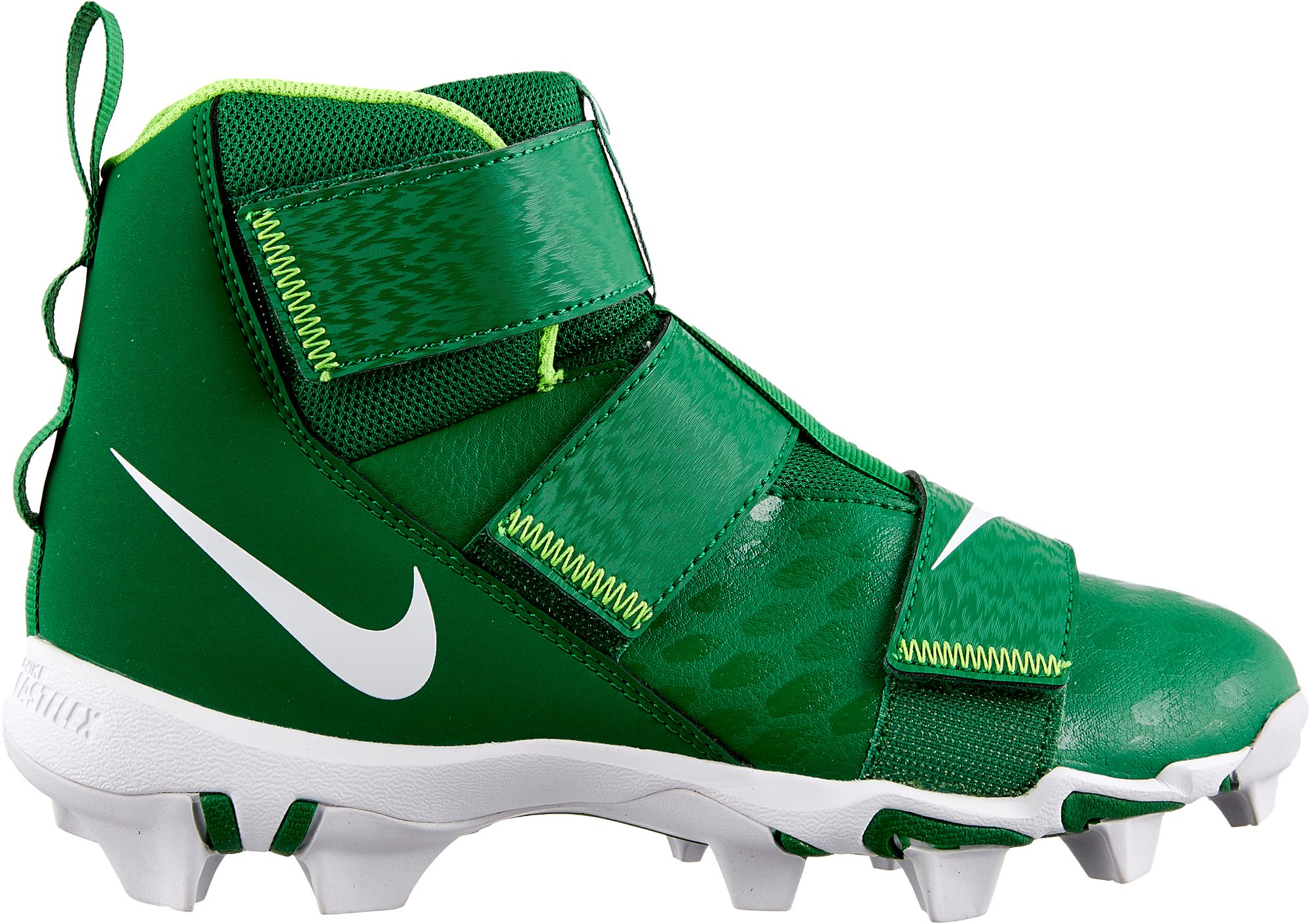 green youth football cleats