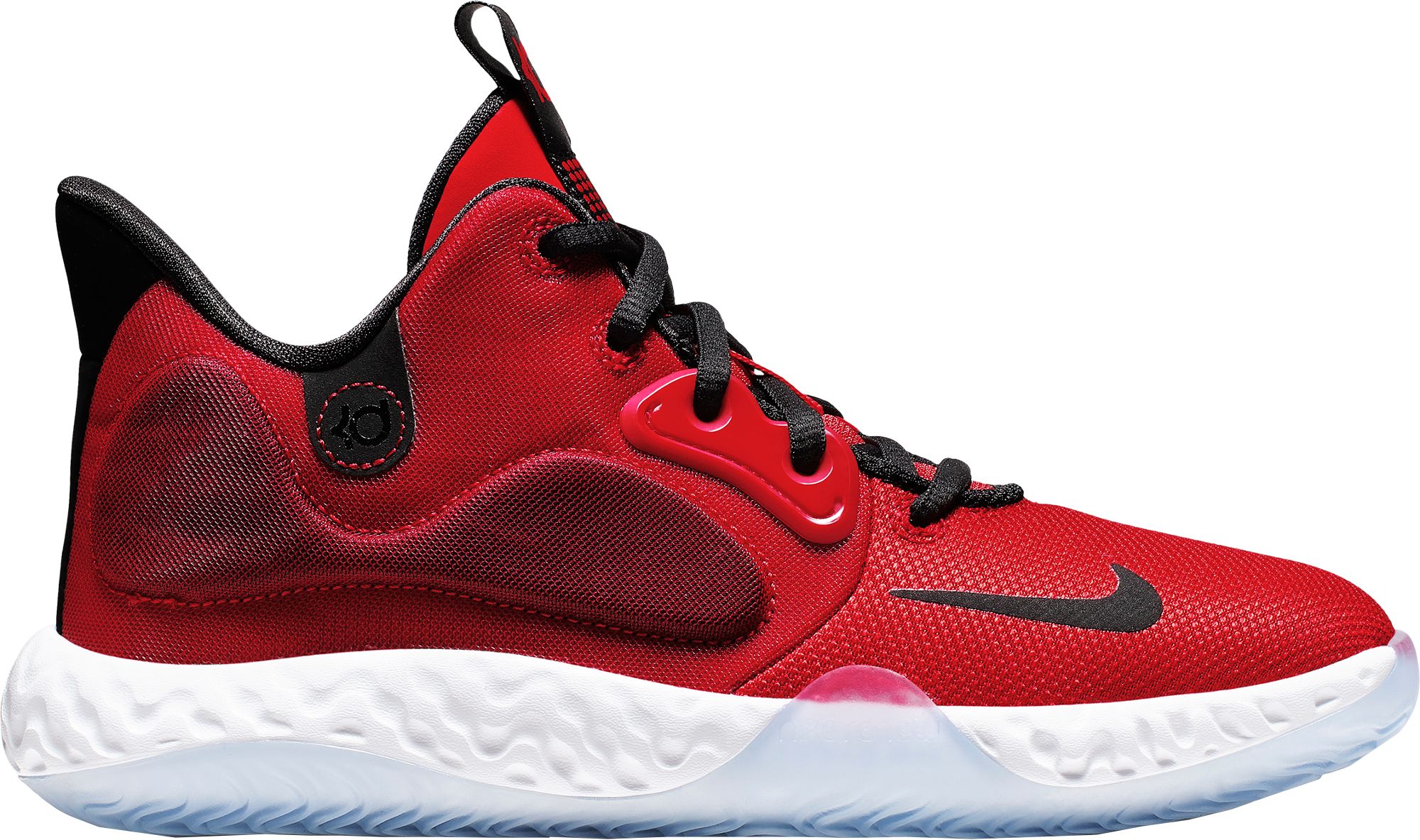 kids red nike trainers