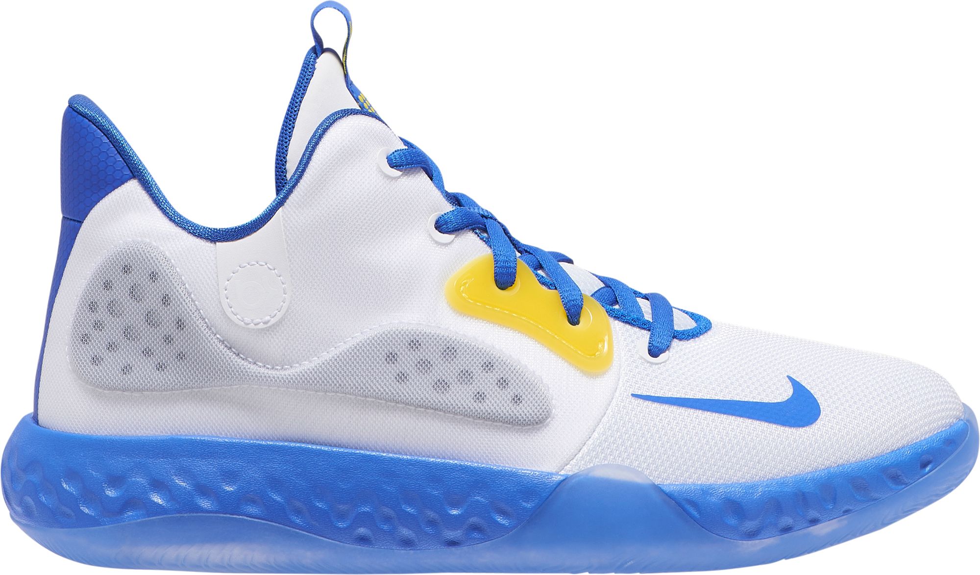 kevin durant shoes yellow and blue