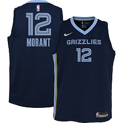 Ja Morant #12 Memphis Grizzlies White Hardwood Jerseys XL