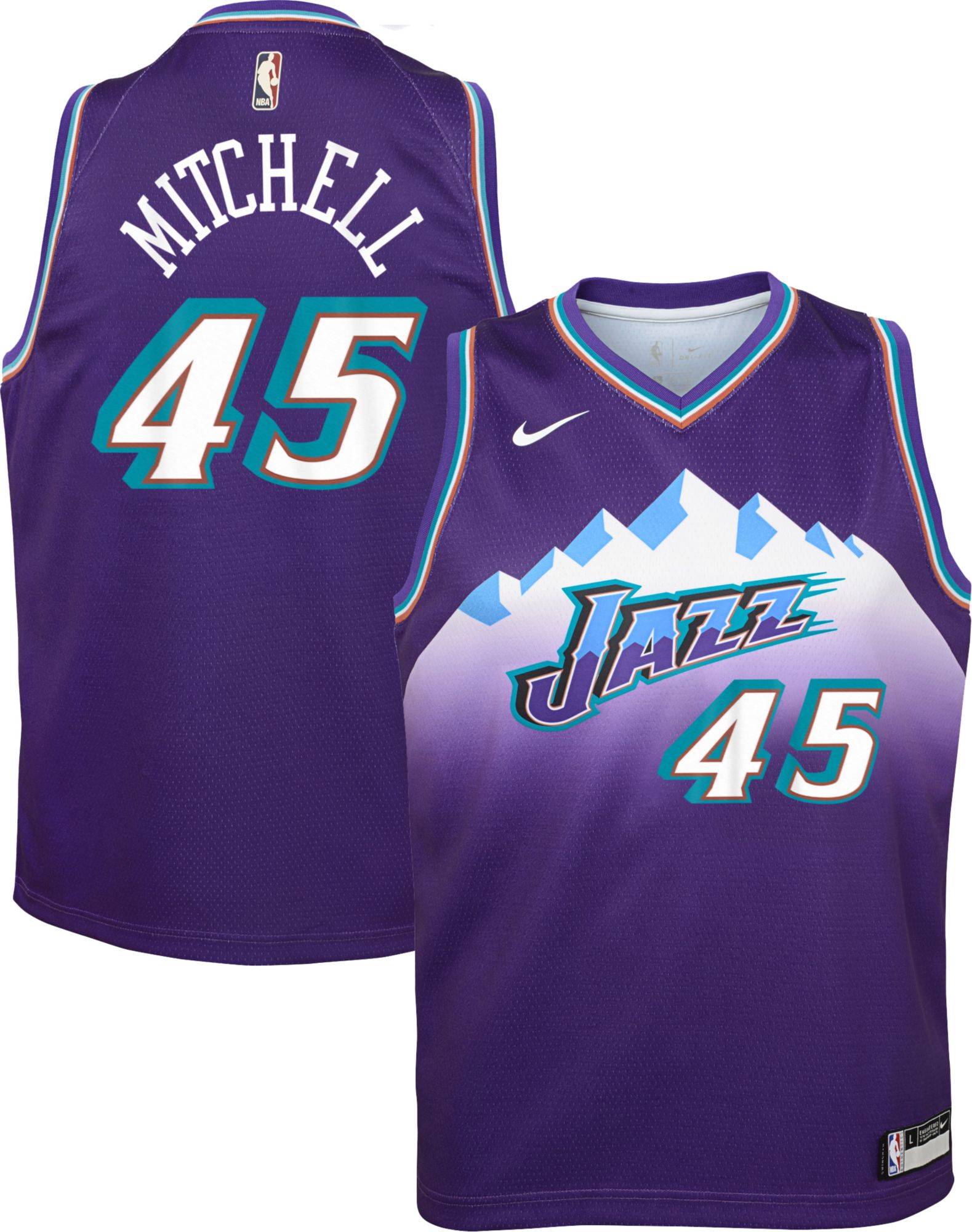 old school utah jazz jersey