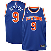 Nike Youth New York Knicks RJ Barrett #9 Royal Dri-FIT Icon Jersey