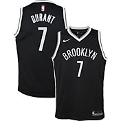 Nike Youth Brooklyn Nets Kevin Durant #7 Black Dri-FIT Swingman Jersey