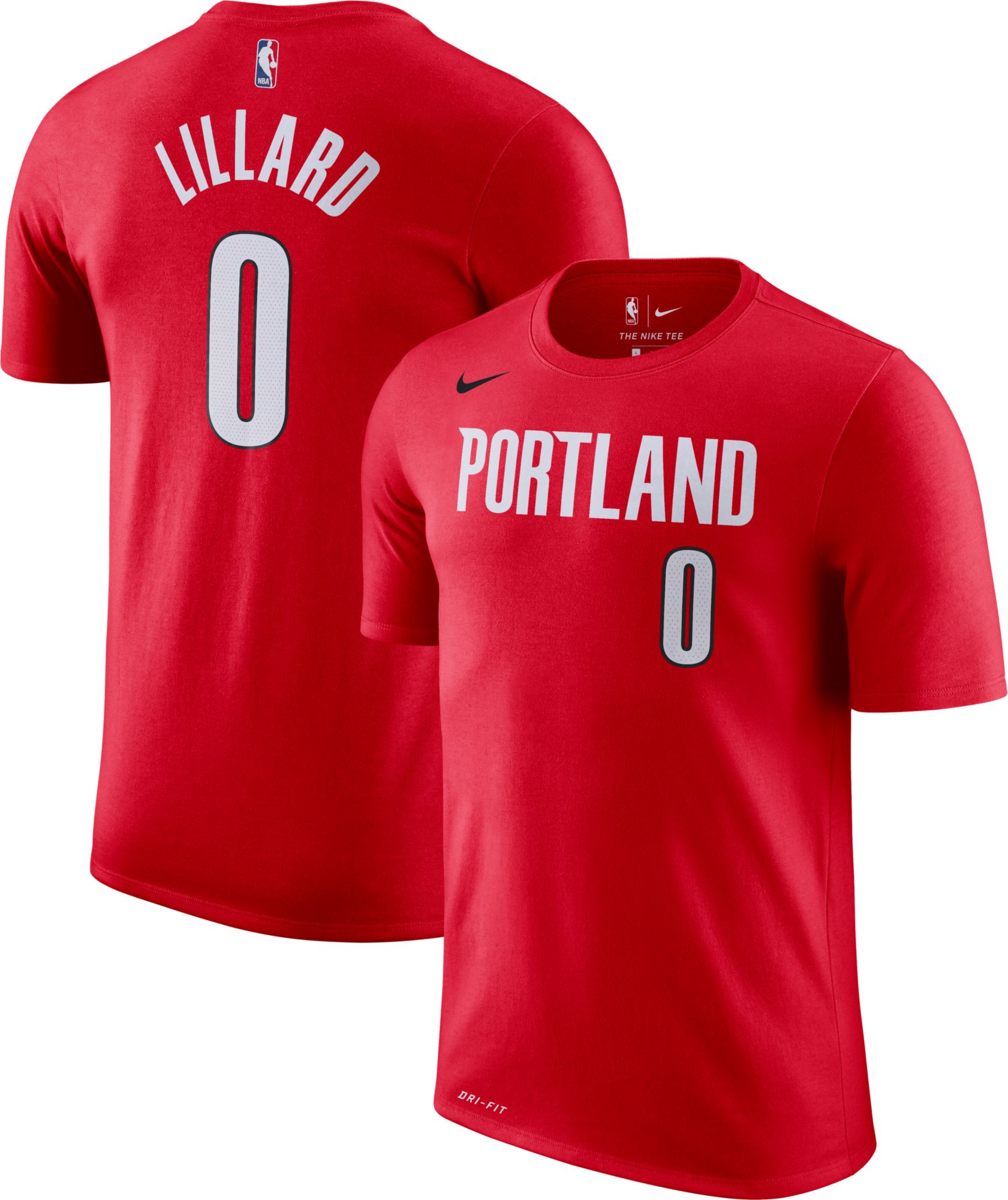 damian lillard t shirt nike