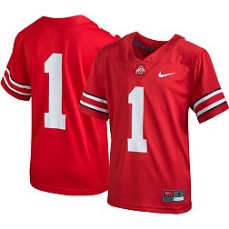 Nike Youth Ohio State Buckeyes #1 Scarlet Replica Football Jersey