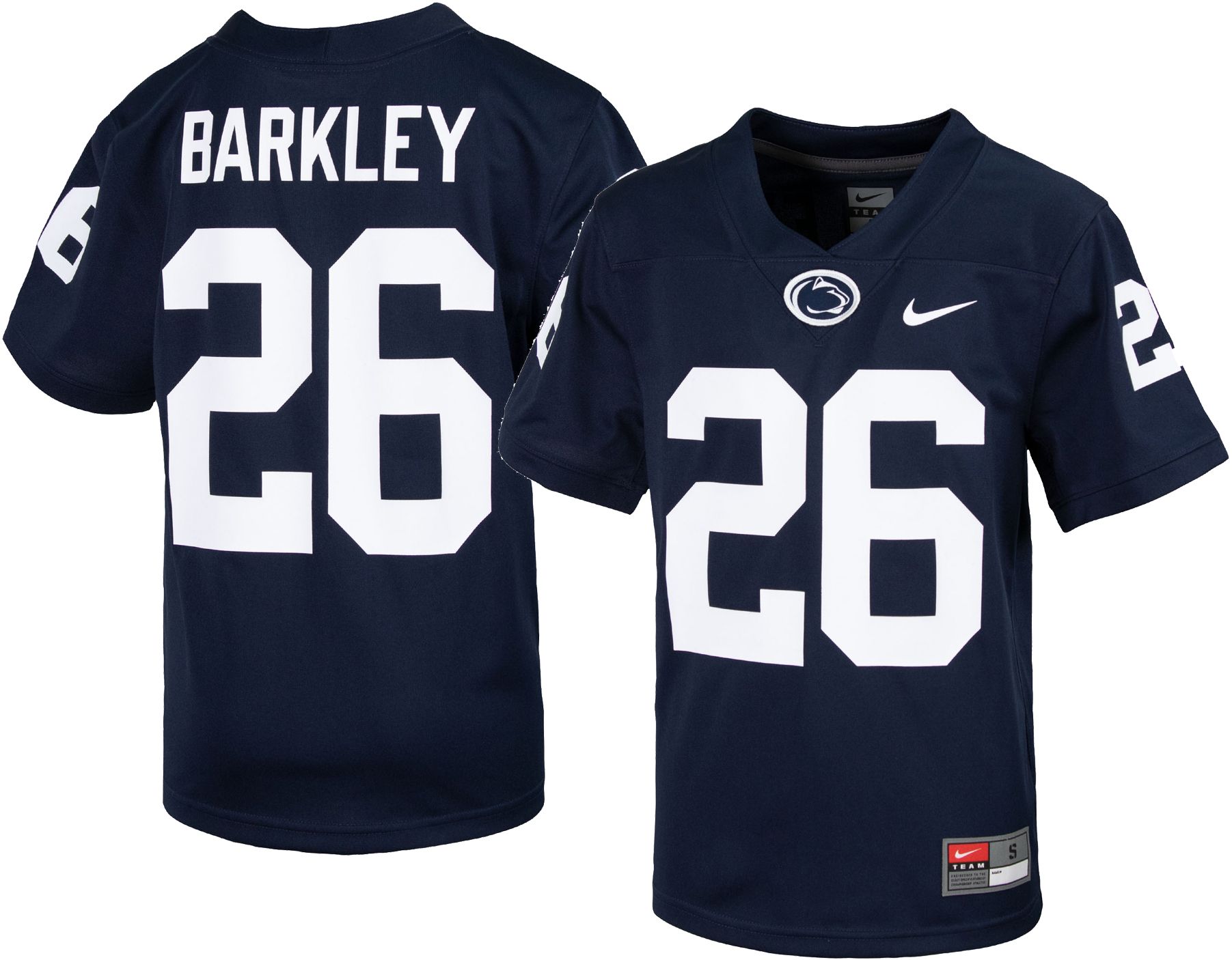 youth saquon barkley penn state jersey