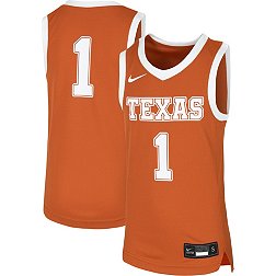 Nike Youth Texas Longhorns #1 Burnt Orange Replica Basketball Jersey