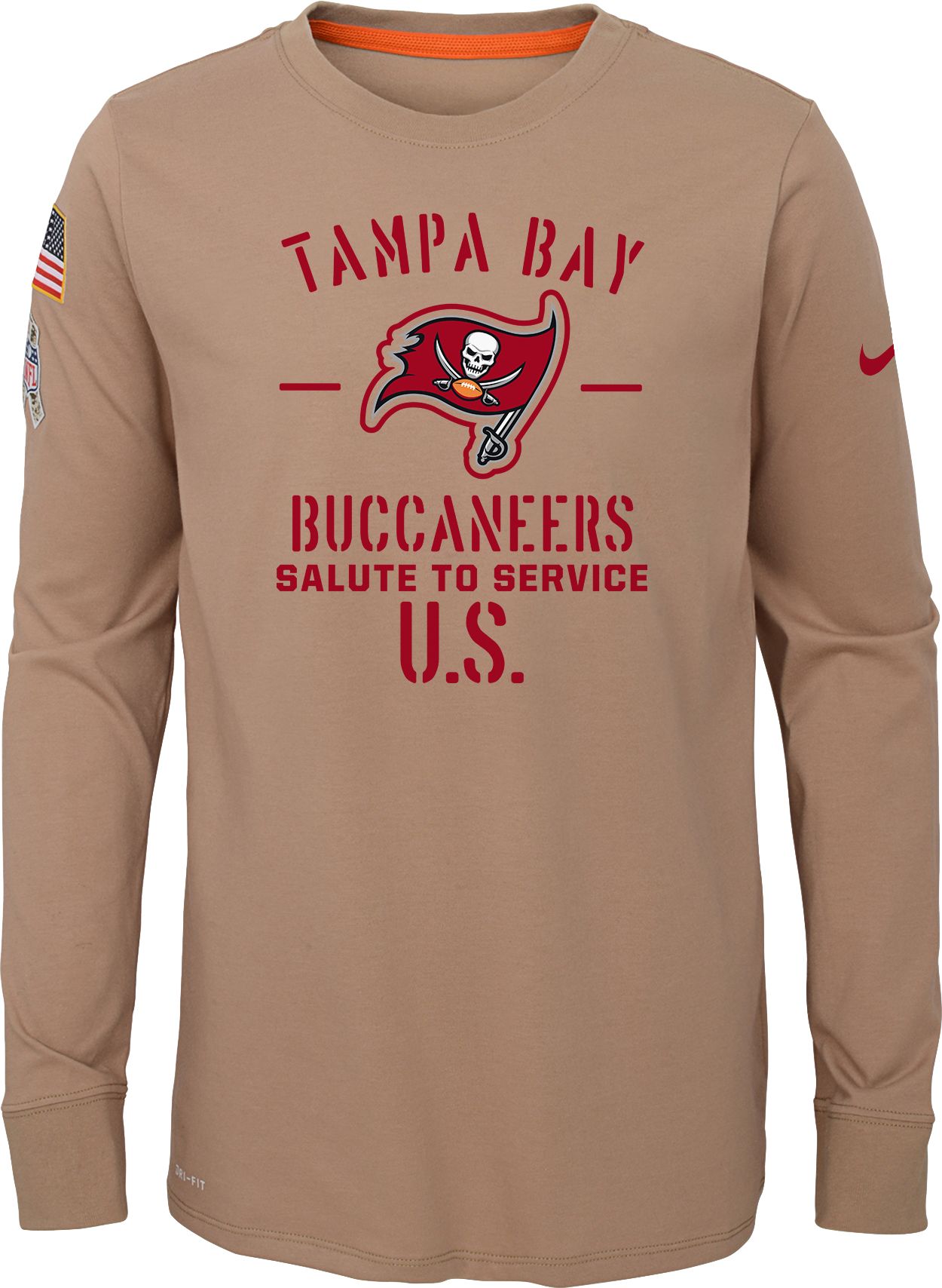 buccaneers dri fit shirt
