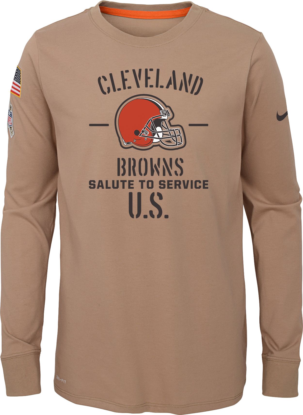 cleveland browns long sleeve shirt