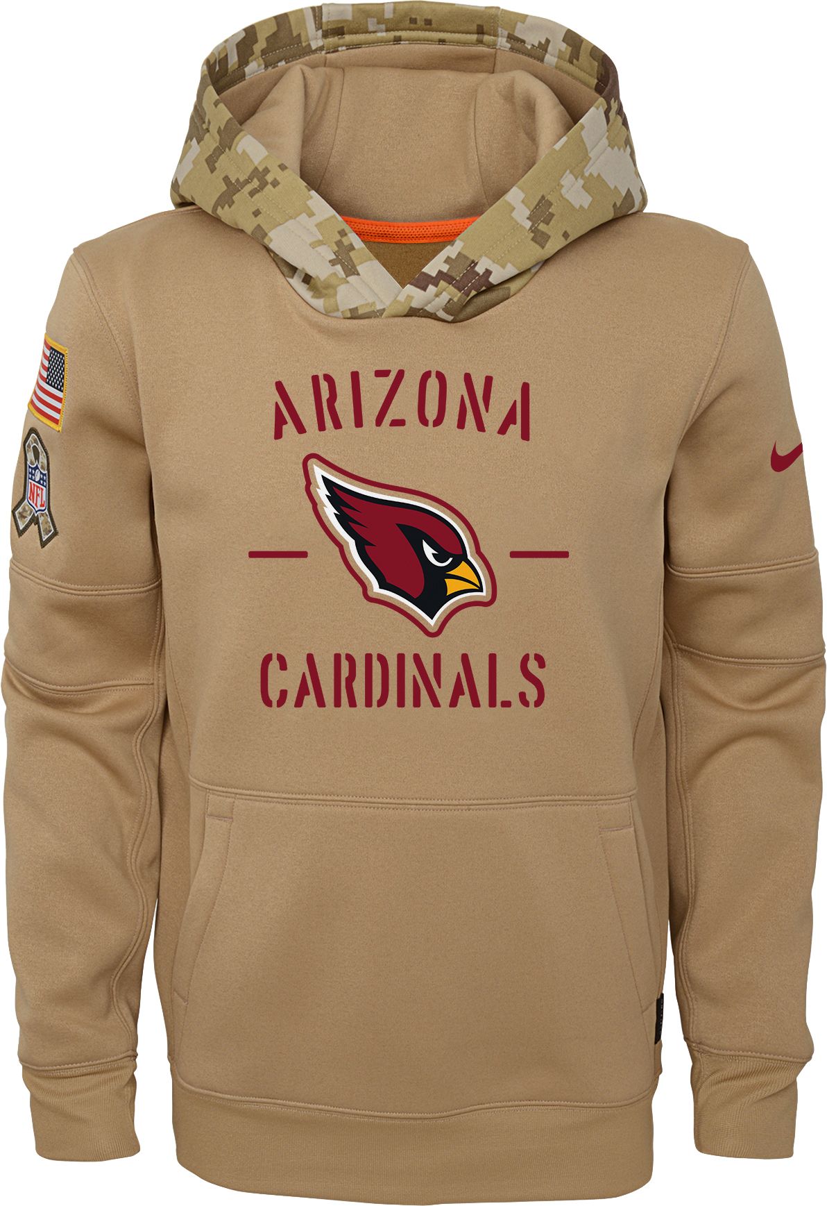 arizona cardinals camo hoodie