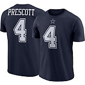 Dallas Cowboys Merchandising Youth Dak Prescott #4 Logo Navy T-Shirt