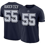 Nike Youth Dallas Cowboys Leighton Vander Esch #55 Logo Navy T-Shirt