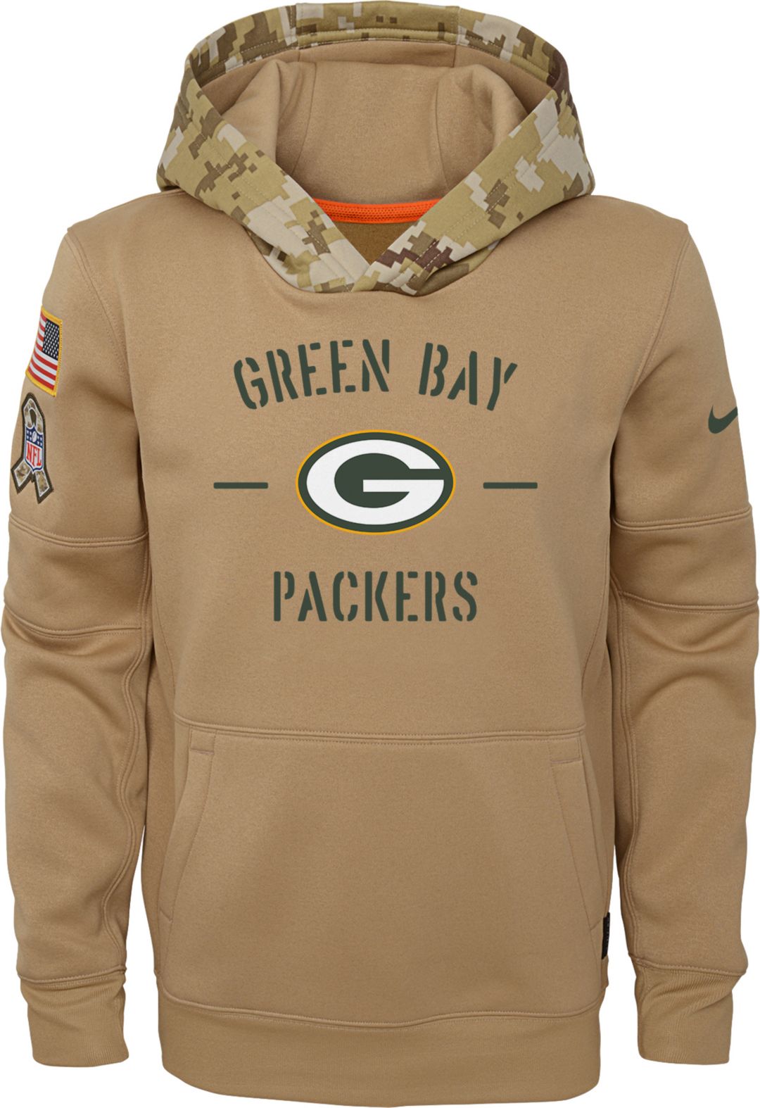 BEST NFL Green Bay Packers Salute To Service - Honor Veterans And Their  Families 3D Hoodie