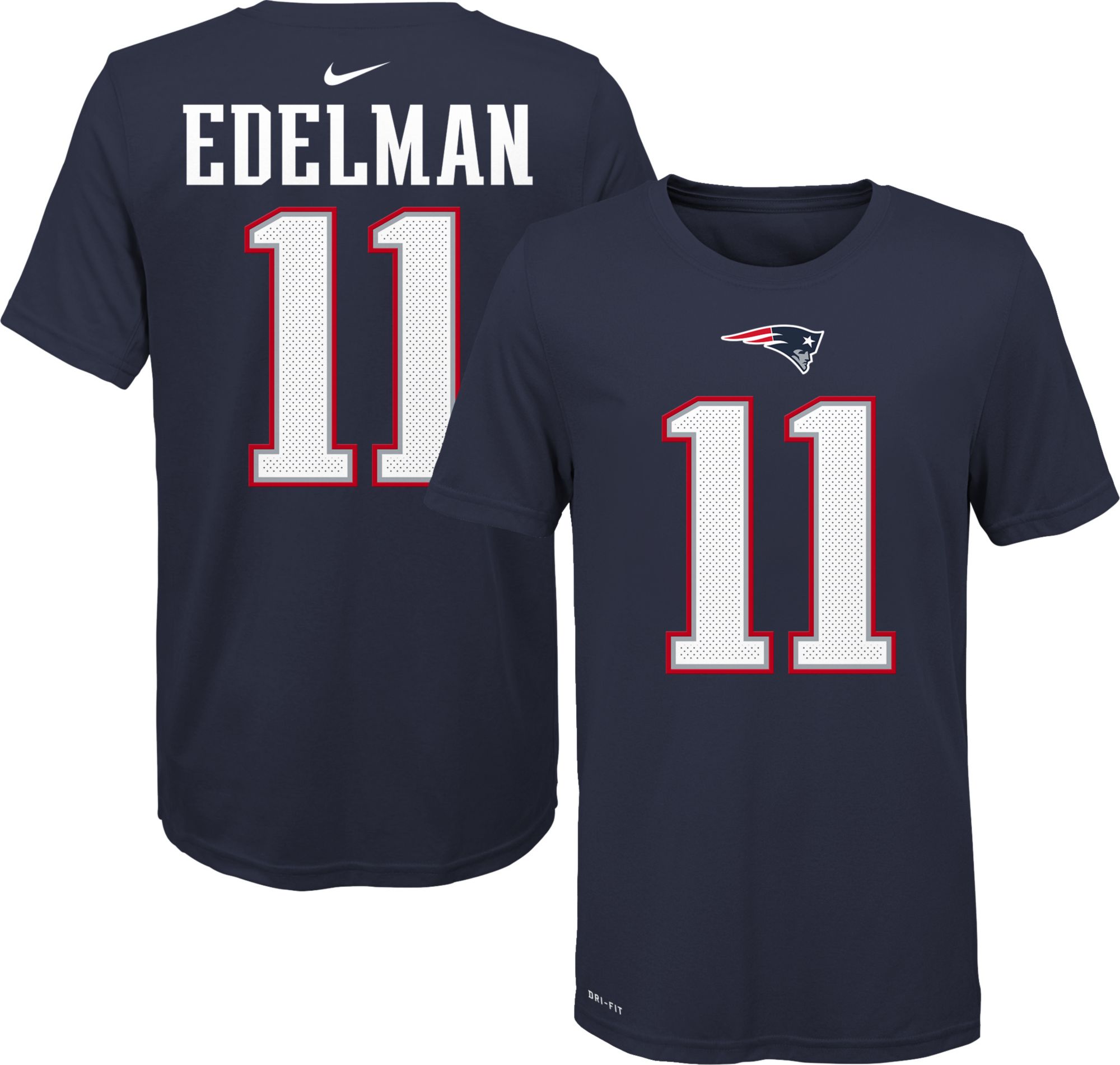 Nike / Men's New England Patriots Julian Edelman #11 Navy