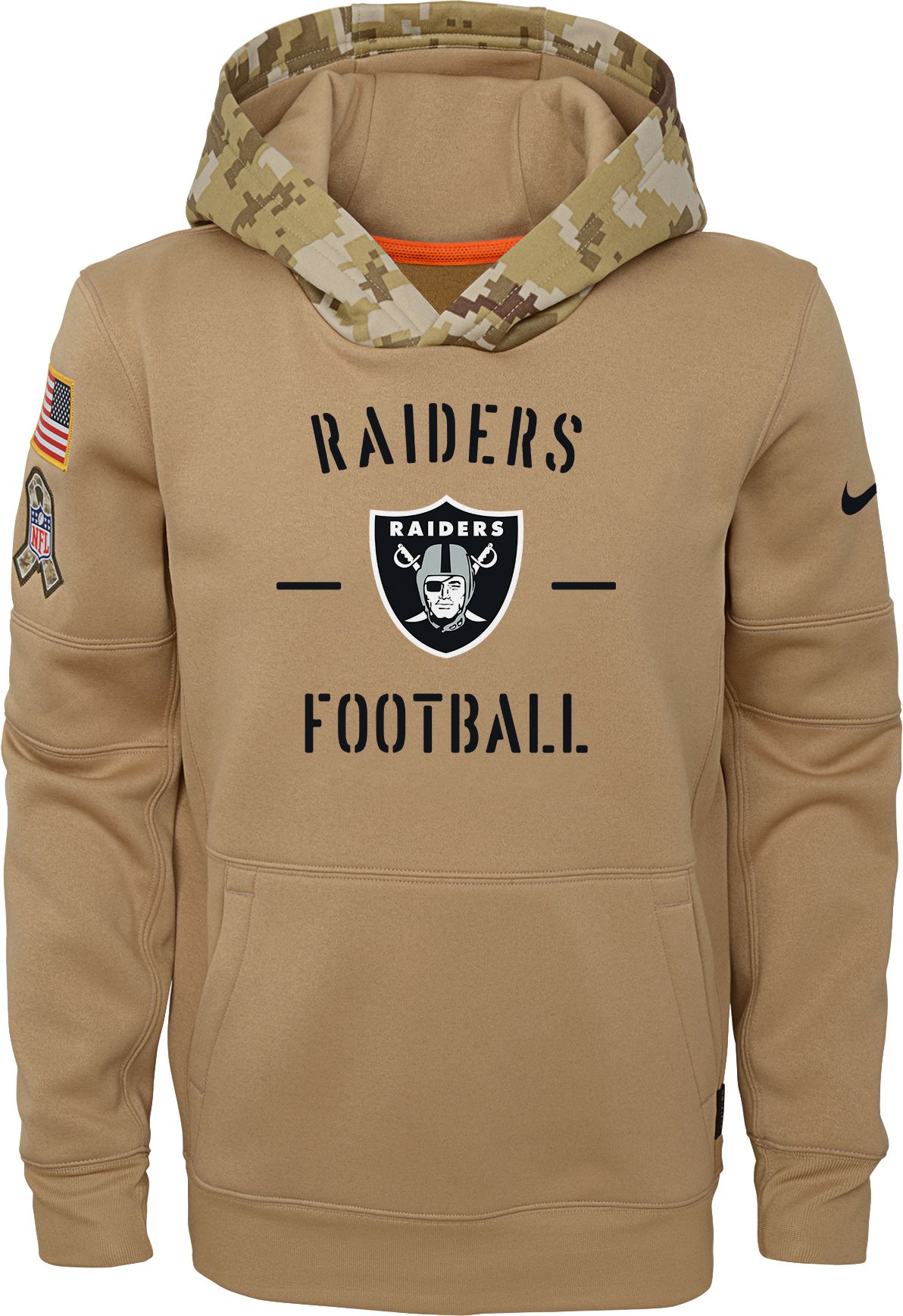 salute to service raiders hoodie