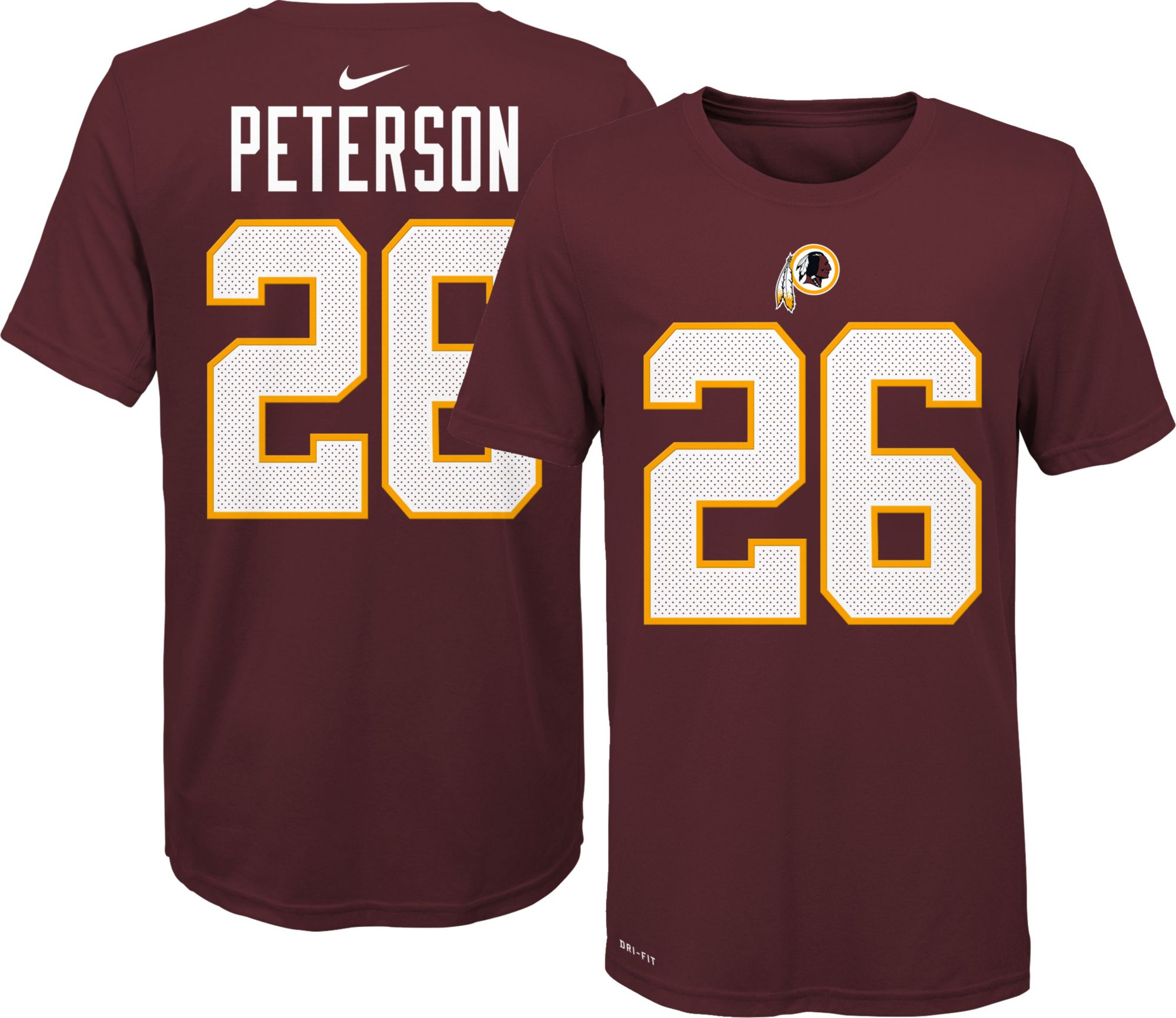 kids washington redskins jersey