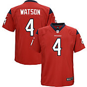 Nike Youth Houston Texans Deshaun Watson #4 Red Game Jersey