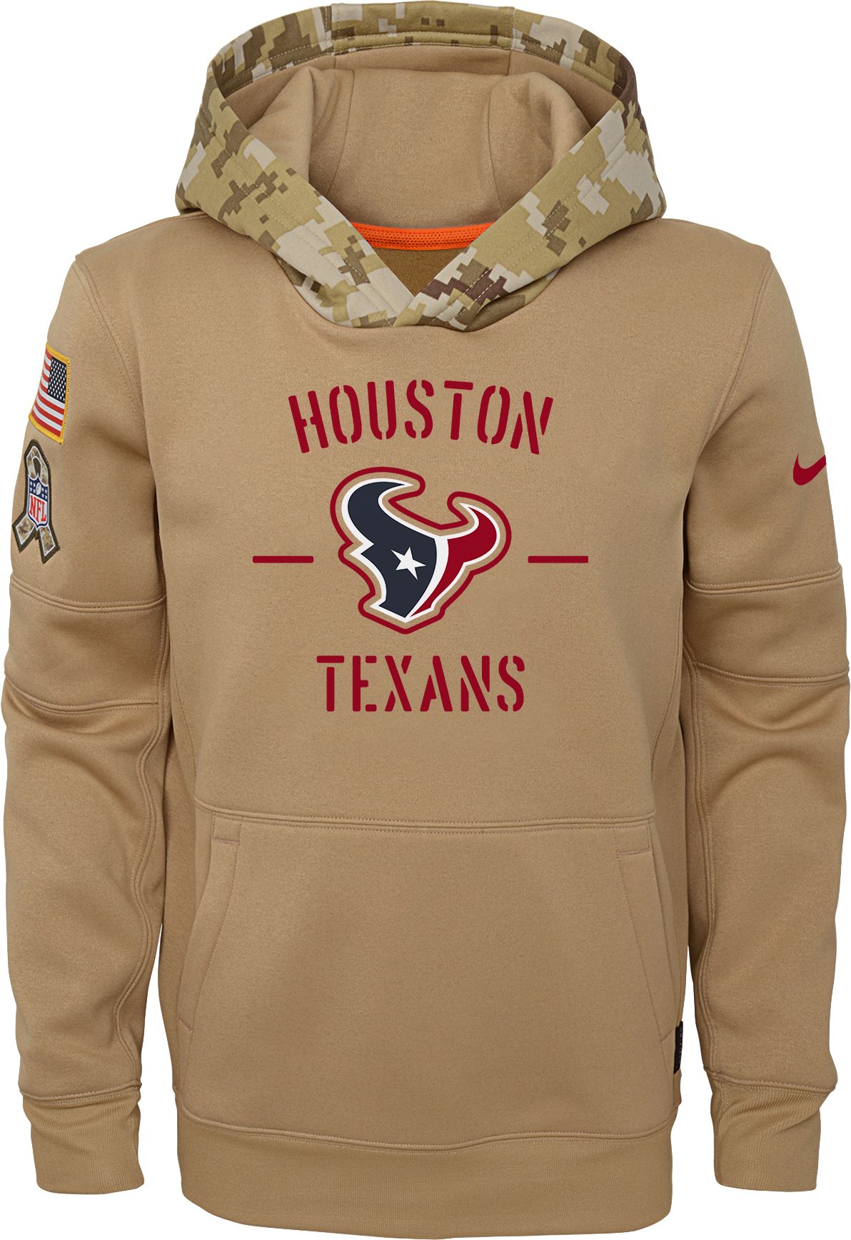 salute to service texans hoodie