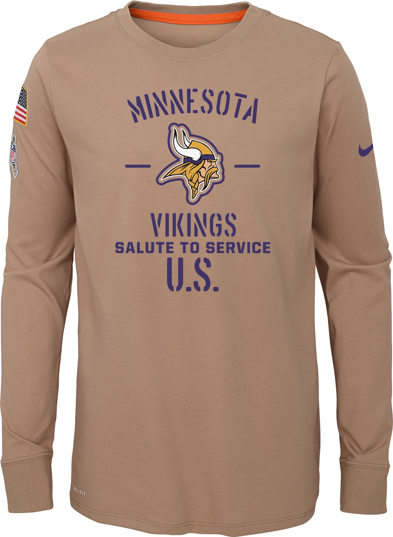 vikings salute to service sweatshirt