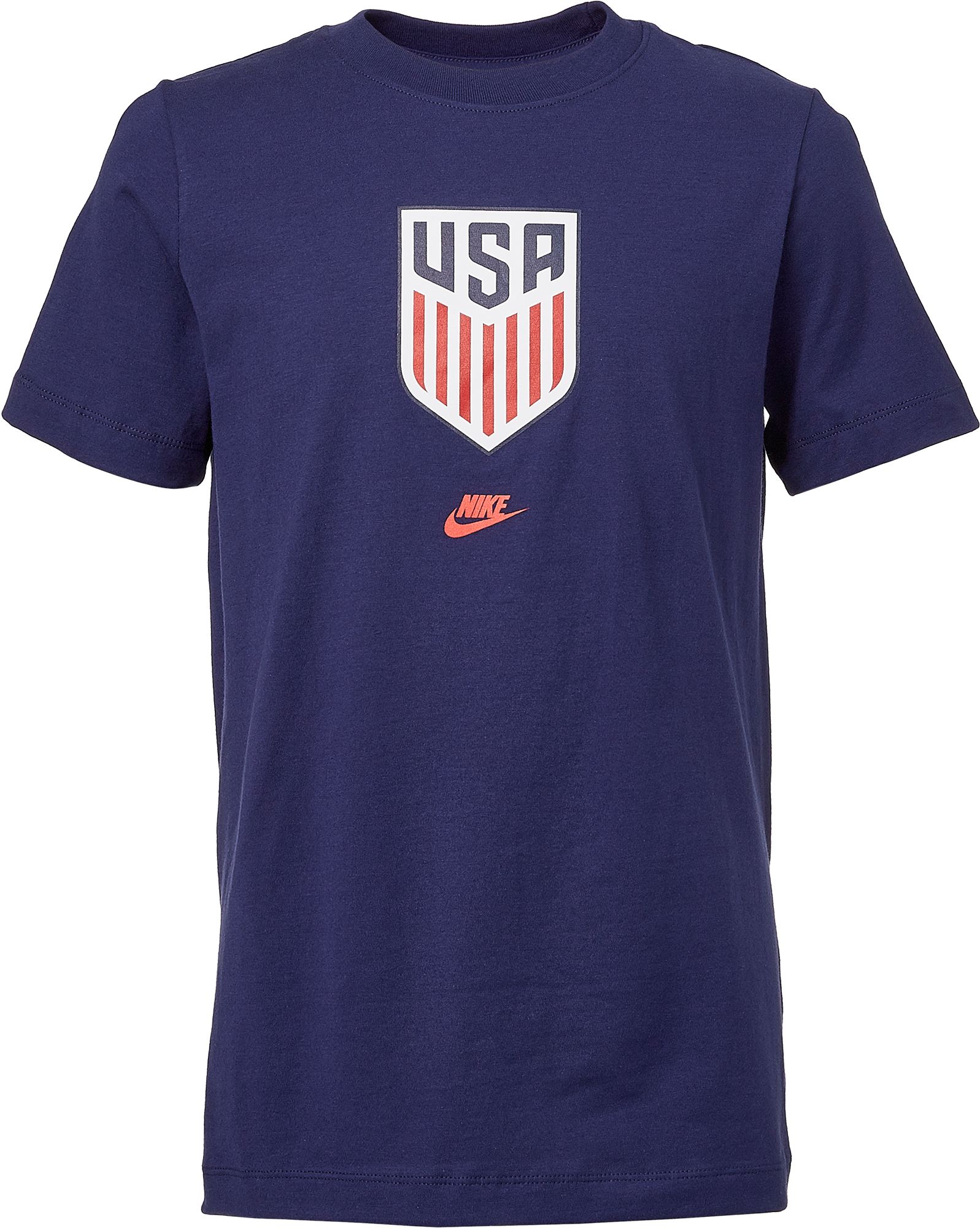 Nike / Youth USA Soccer Crest Blue T-Shirt