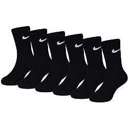 Nike Little Kids' Performance Basic Crew Socks - 6 Pack
