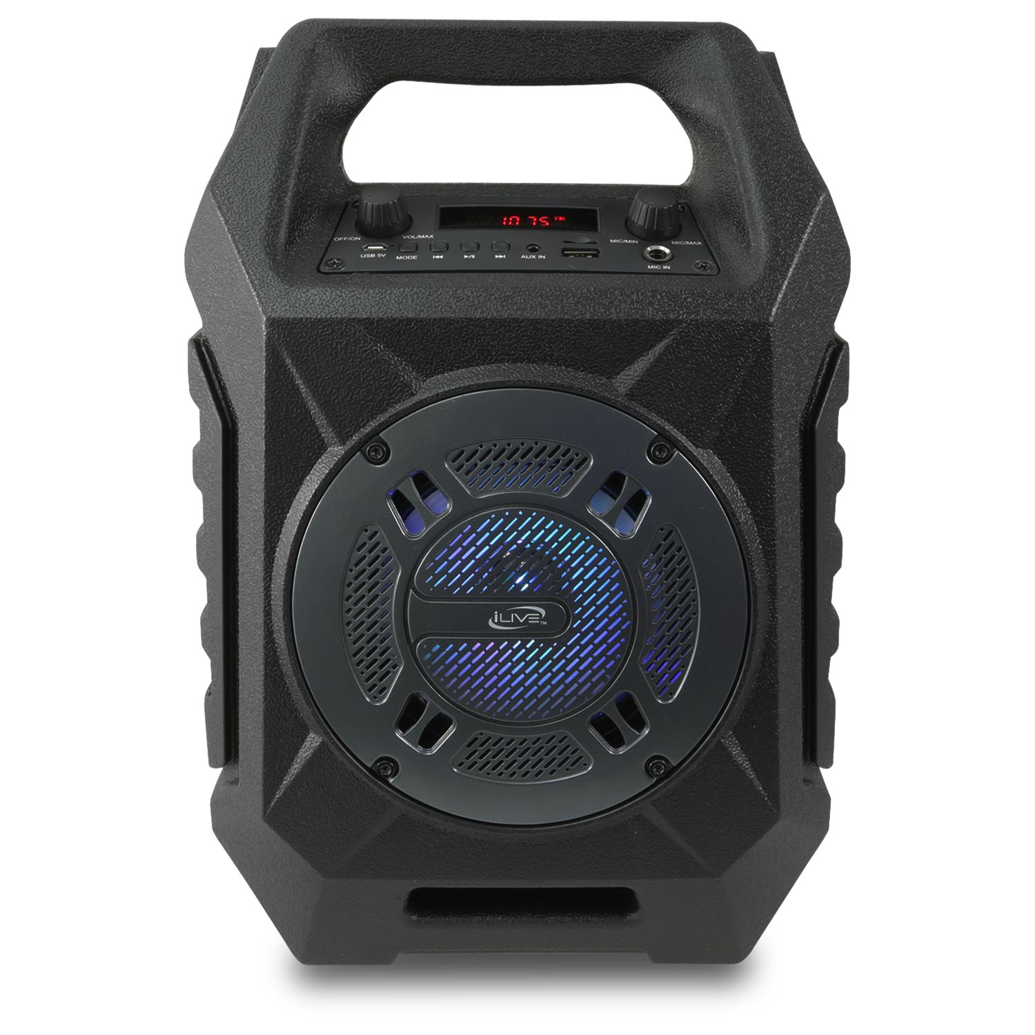 iLive Wireless Tailgate Speaker with LED Lights