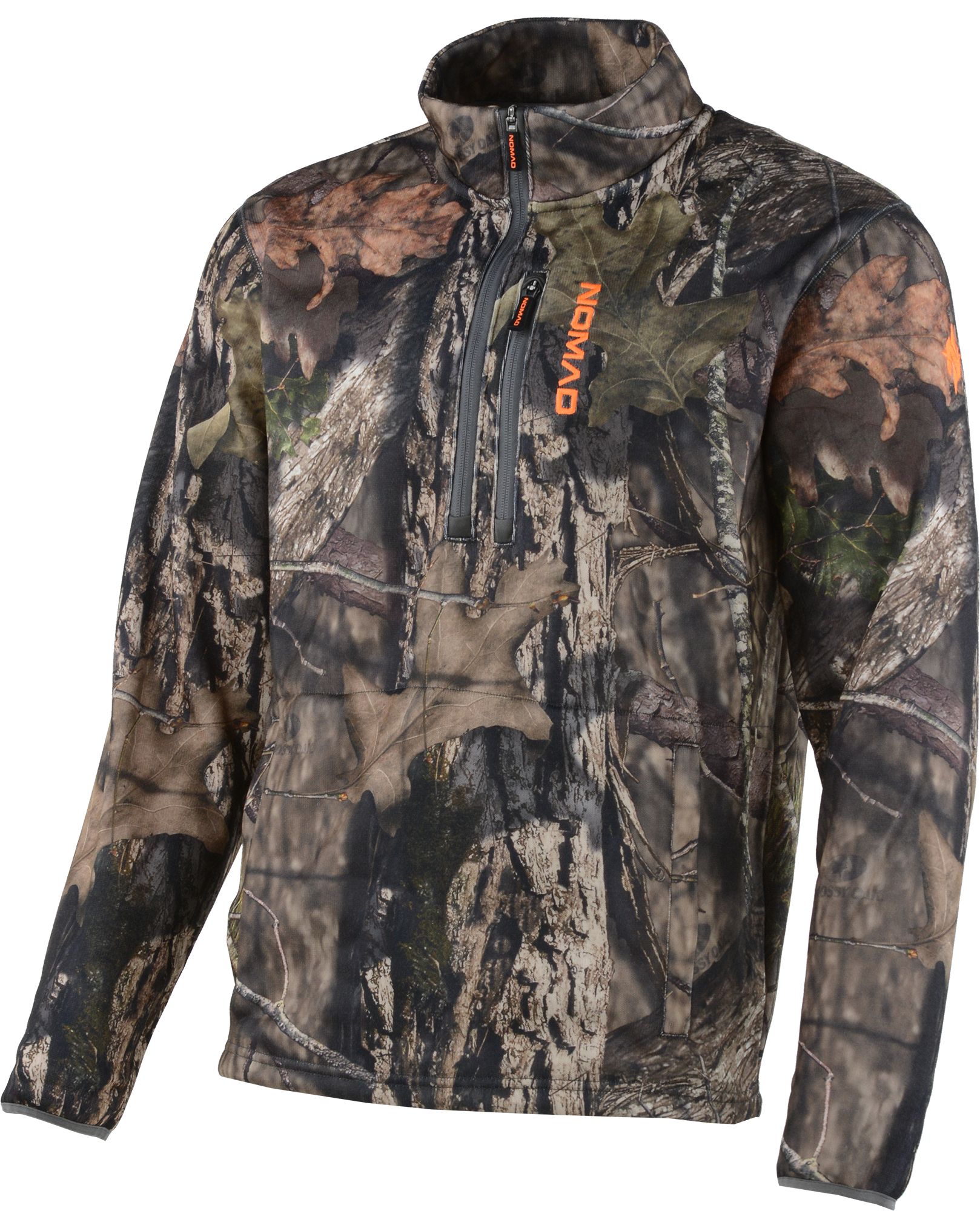 camo quarter zip fleece