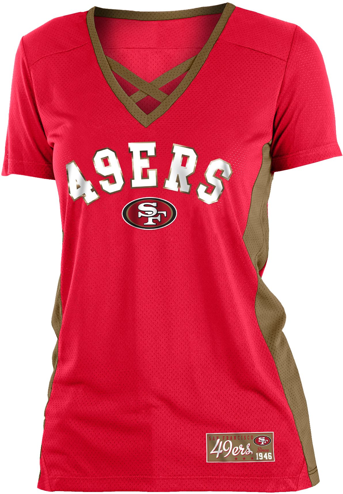 nfl 49ers women's apparel
