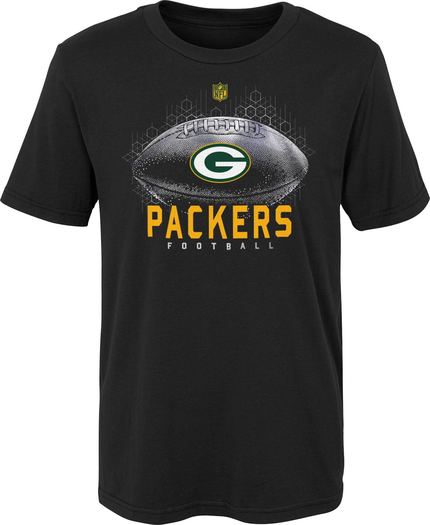 black green bay packers shirt