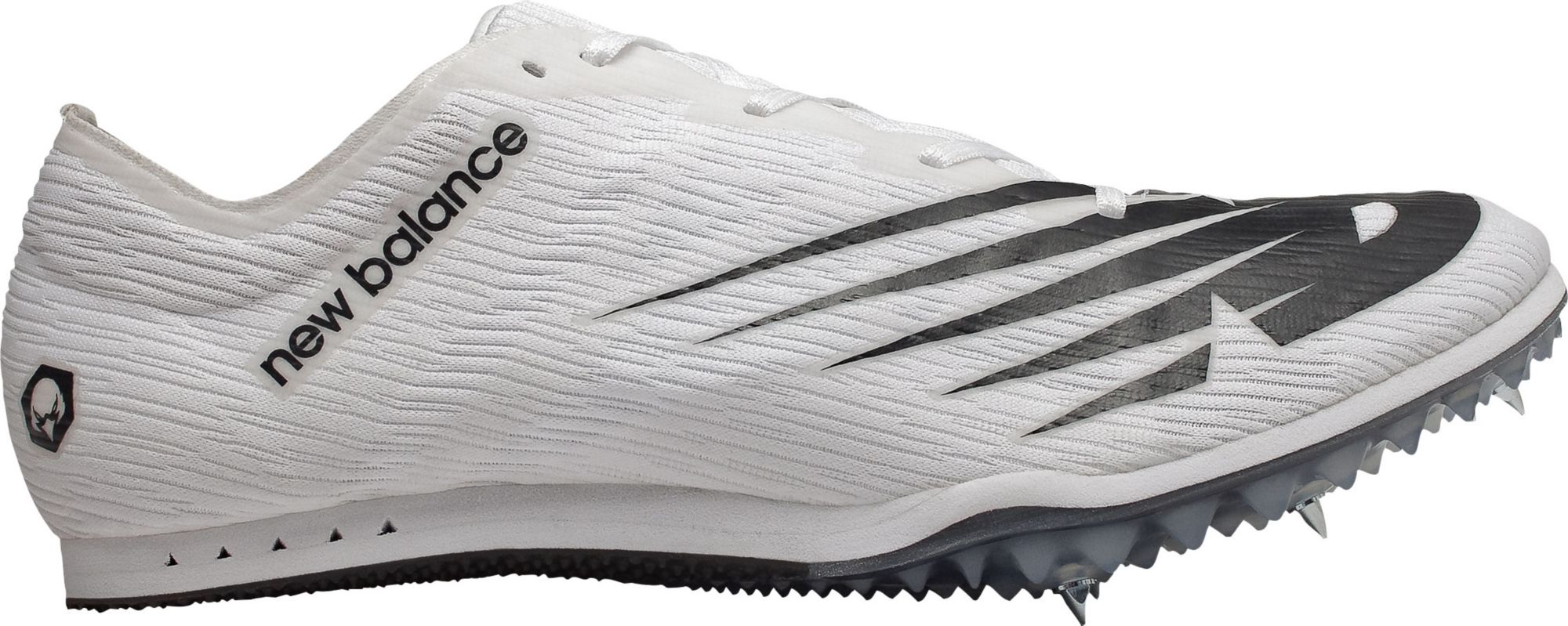 all white track spikes